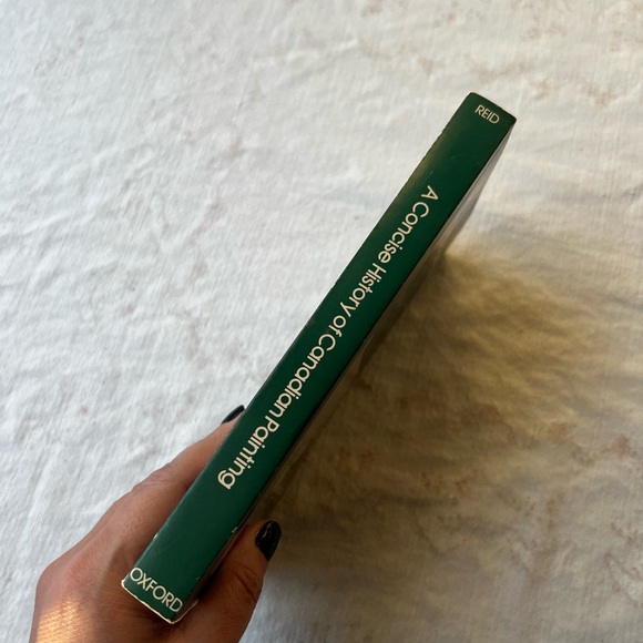 Vintage 1973-A Concise History of Canadian Painting by Dennis Reid - Green Cover - Picture 2 of 16